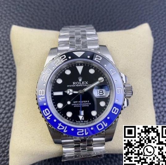 Rolex Clean GMT Master Dial Black II M126710BLNR-0002 Factory 0111